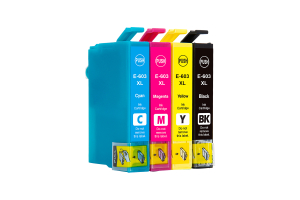 Example: compatible Epson 603XL ink cartridge set; check your exact printer before choosing ink