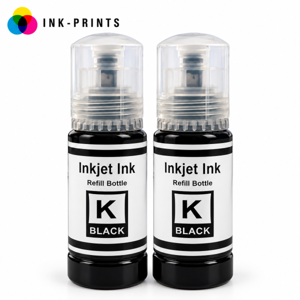 Compatible Epson 103 Black Ink Bottles — Pack of 2