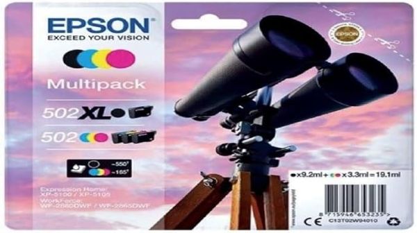 Epson 502XL Binoculars Multipack Original Ink