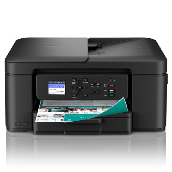 Brother DCP-J1360DW A4 Colour Wi-Fi All-in-One Inkjet Printer with ADF