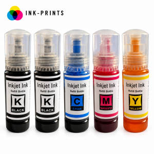 Compatible Epson 104 Ink Bottles CMYK + Extra Black EcoTank ET-2810 ET-2820