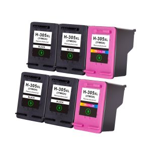 Compatible HP 305XL 4 Black & 2 Tri-Colour Ink Cartridge Multipack (6ZA94AE) Extra High Capacity 