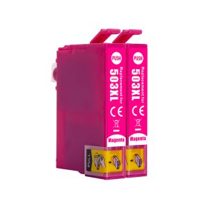 Compatible Multipack Epson 503XL 2 Magenta High Capacity Ink Cartridges