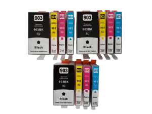 Compatible HP 903XL High Capacity 12 Ink Cartridge Multipack