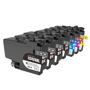 Compatible Brother LC426XL CMYK Multipack Ink Cartridges (7 Pack)