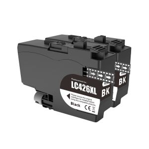 Compatible Brother LC426XL Black Ink Cartridges (2 Pack)