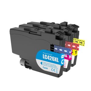 Compatible Brother LC426XL CMY Colour Multipack Ink Cartridges (3 Pack)