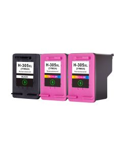 Compatible HP 305XL 1 Black & 2 Tri-Colour Ink Cartridge Multipack (6ZA94AE) Extra High Capacity 