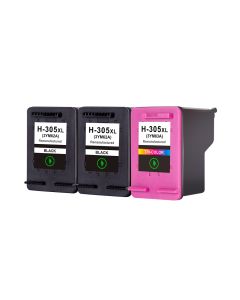 Compatible HP 305XL 2 Black & 1 Tri-Colour Ink Cartridge Multipack (6ZA94AE) Extra High Capacity 