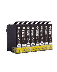 Compatible Multipack Epson 503XL 8 Black ink Cartridges