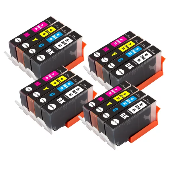 Compatible HP 364XL Multipack Ink (16 Pack) for 5514, 5515, 5520, 5522