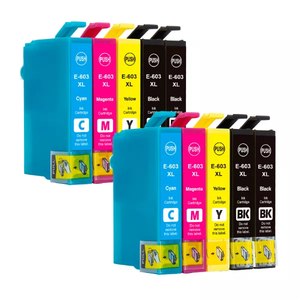 Compatible Epson 603XL Multipack Ink (10 Pack) for XP-3150, XP-3155, XP-4150, XP-4155
