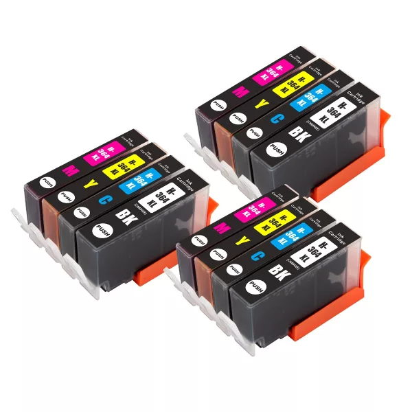 Compatible HP 364XL Multipack Ink (15 Pack) for 3520, 3522, 3524, 5510