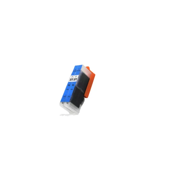 Compatible Canon CLI-571XL Cyan Ink (2 Pack) for TS6051, TS6052, TS8050, TS8051