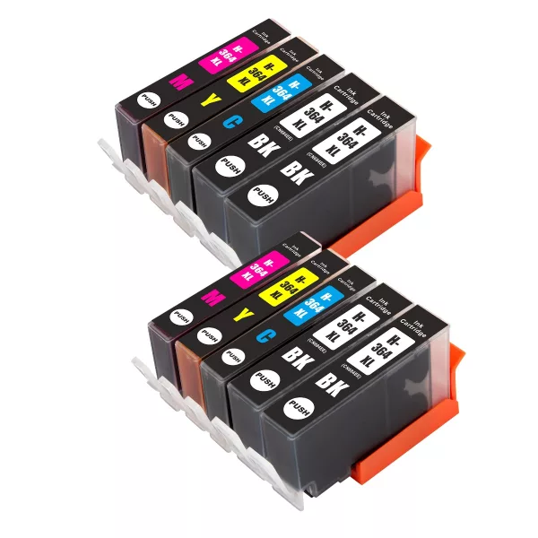 Compatible HP 364XL Multipack Ink (10 Pack) for 3520, 3522, 3524, 5510