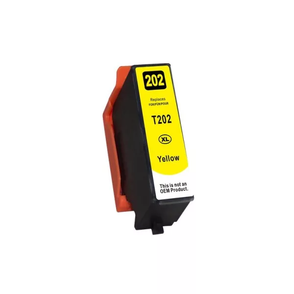 Compatible Epson 202XL Yellow Ink for XP-6000, XP-6005, XP-6100, XP-6105