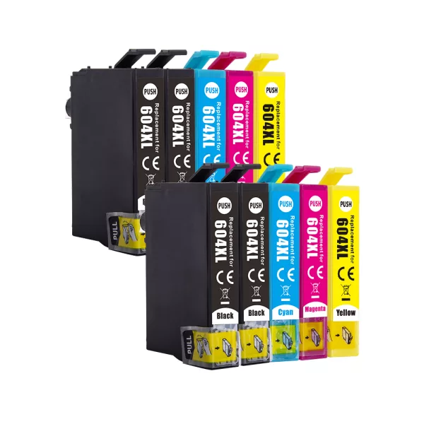 Compatible Epson 604XL Multipack Ink (10 Pack) for WF-2935DWF, WF-2950DWF