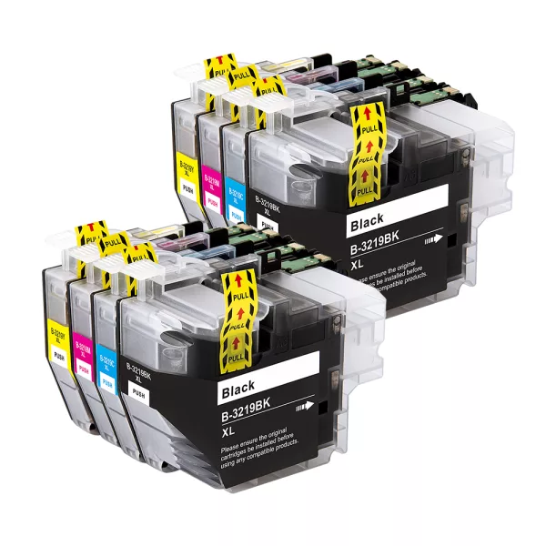 Compatible Brother LC3219XL Multipack Ink (8 Pack) for MFC-J6530DW, MFC-J6930DW, MFC-J6935DW