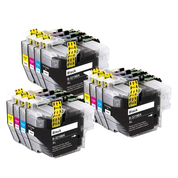 Compatible Brother LC3219XL Multipack Ink (12 Pack) for MFC-J5330DW, MFC-J5335DW, MFC-J5730DW, MFC-J5930DW