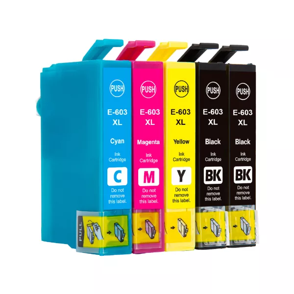 Compatible Epson 603XL Multipack Ink (5 Pack) for XP-4100, XP-4105, XP-2150, XP-2155