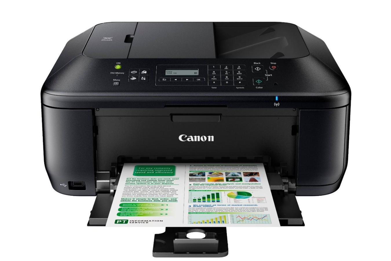 Canon PIXMA MX455 printer illustration