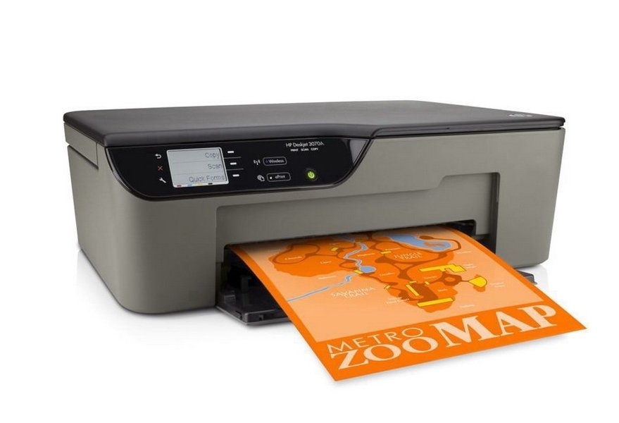 HP DeskJet 3070A printer illustration
