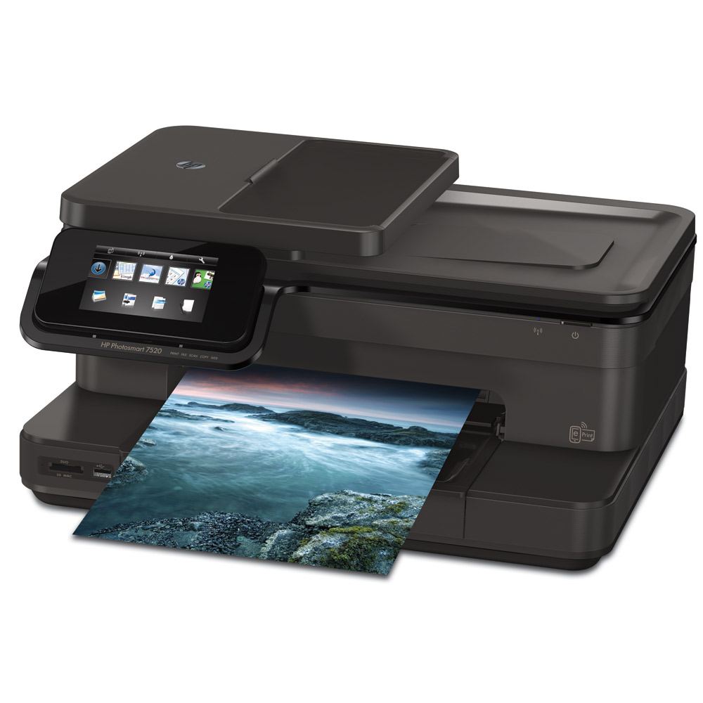 HP Photosmart 7520 series printer illustration